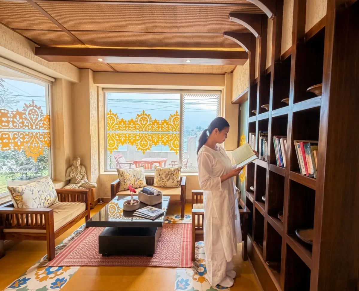 Ayurvedic Spa in Rishikesh near river Ganga and Ramjhula