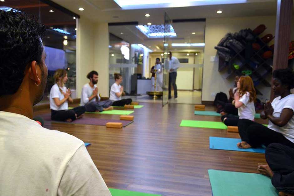 Drop-In Yoga Classes near Ganga at Yog Niketan by Sanskriti Risikesh India